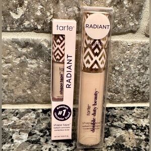 TARTE Shape Tape RADIANT Concealer.Light Beige. NIB. MULTIPLE SHADES & MINIS
